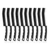 10 Pcs Crevice Cleaning Brush Set, Hard Bristle Narrow Gap Brush Home Tile Grout Scrub Brush Sink Faucet Window Frame Tight Spaces Corners Cleaner Tools for Kitchen Bathroom Toilet view 1