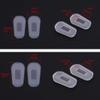 10 Pairs Air Bag Eyeglass Nose Pads Air Chamber Eyeglasses D-Shape Push-in Soft Silicone Eyeglass Nose Pad view 2