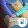 HOMOCONO Telescopic Dust Remover Brush Set 2.5M Extendable Electrostatic Down Duster with Thick Rod 5pcs Light Blue for Home Cleaning and Ceiling Dusting view 4