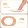24 Pcs Bunion Pads to Wear with Shoes, Self-Adhesive Waterproof Cushion Protector, Multi-Size Moleskin for Feet, Breathable Foam Bunion Pads view 4