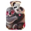 Hot Water Bottle with Soft Cover Feet and Bed Warmer Cute Panda Koala Love Vibes Hot Water Bag for Pain Relief Medium view 1