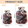 Hot Water Bottle with Soft Cover Feet and Bed Warmer Cute Panda Koala Love Vibes Hot Water Bag for Pain Relief Medium view 3