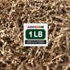 AGOBUHE 1 LB Crinkle Paper Filler 16 oz Brown Shredded Paper for Gift Baskets & Box, Gift Filling and Basket Stuffers, Paper Shreds Stuffing for Easter Party Birthday Packaging Wrapping