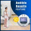 11lbs/5kg-440lbs/200kg BMI Physician Scale, Medical Digital Scale with Smart Display, Audio Refsults & Non-Slip and Durable Base, Weight and Height Analyzer for Body Fat, Muscle, Calories view 3