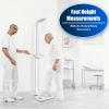 11lbs/5kg-440lbs/200kg BMI Physician Scale, Medical Digital Scale with Smart Display, Audio Refsults & Non-Slip and Durable Base, Weight and Height Analyzer for Body Fat, Muscle, Calories view 4