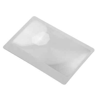10 Pcs Credit Card Sized Magnifying Lenses3 X Magnifier Magnification Magnifying Fresnel Lens
