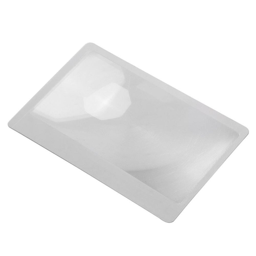10 Pcs Credit Card Sized Magnifying Lenses3 X Magnifier Magnification Magnifying Fresnel Lens