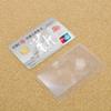 10 Pcs Credit Card Sized Magnifying Lenses3 X Magnifier Magnification Magnifying Fresnel Lens view 2