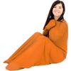 KANGXYSQ Body Sock Adult Sensory Body Sock Dark Blue Sensory for Men Women Sensory Sack Large/XL 64'HX29''W, Good for Height:64"-75"(Orange,Small/S) view 1
