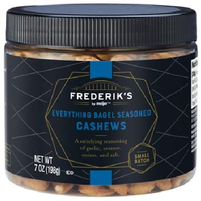 Everthing Bagel Seasoned Cashews (1 jar, 7 oz.)