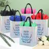 LUAVIARU 40 Pcs Bible Verse Christian Gift Bags Set 20 Silver Reusable Gift Bag with Handles & 20 Tissue Paper, Religious Gift Bag for Church Events, Baptism, Easter, Communion, Congratulations view 3