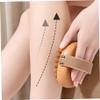 Ameble Meridian Brush Massage Body 2PCS Portable Wood Massage Tools with Strap Gua Sha Body Massager for Cellulite Remover, Shaping, Muscle Pain Relief Meridian Brush, Massag view 3