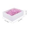 DECOMELODY Decorative Raffia Shredded Paper 2Pcs 120G Pack Wrinkling Silk Paper Filler for Candy Boxes Basket Filling Party Decor in Burgundy view 2