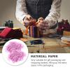 DECOMELODY Decorative Raffia Shredded Paper 2Pcs 120G Pack Wrinkling Silk Paper Filler for Candy Boxes Basket Filling Party Decor in Burgundy view 3