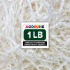 AGOBUHE 1 LB Crinkle Paper Filler 16 oz White Shredded Paper for Gift Baskets & Box, Gift Filling and Basket Stuffers, Paper Shreds Stuffing for Easter Party Birthday Packaging Wrapping view 1