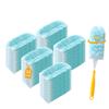 50 Count Duster Refills for Swiffer Dusters with 2 Handle, 360 Heavy Duty Duster for Swiffer Duster Refill,4X Microfibers Disposable Duster Refills Kit for Cleaning Home, Office, Corners, Blinds view 1