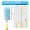 50 Count Duster Refills for Swiffer Dusters with 2 Handle, 360 Heavy Duty Duster for Swiffer Duster Refill,4X Microfibers Disposable Duster Refills Kit for Cleaning Home, Office, Corners, Blinds view 2