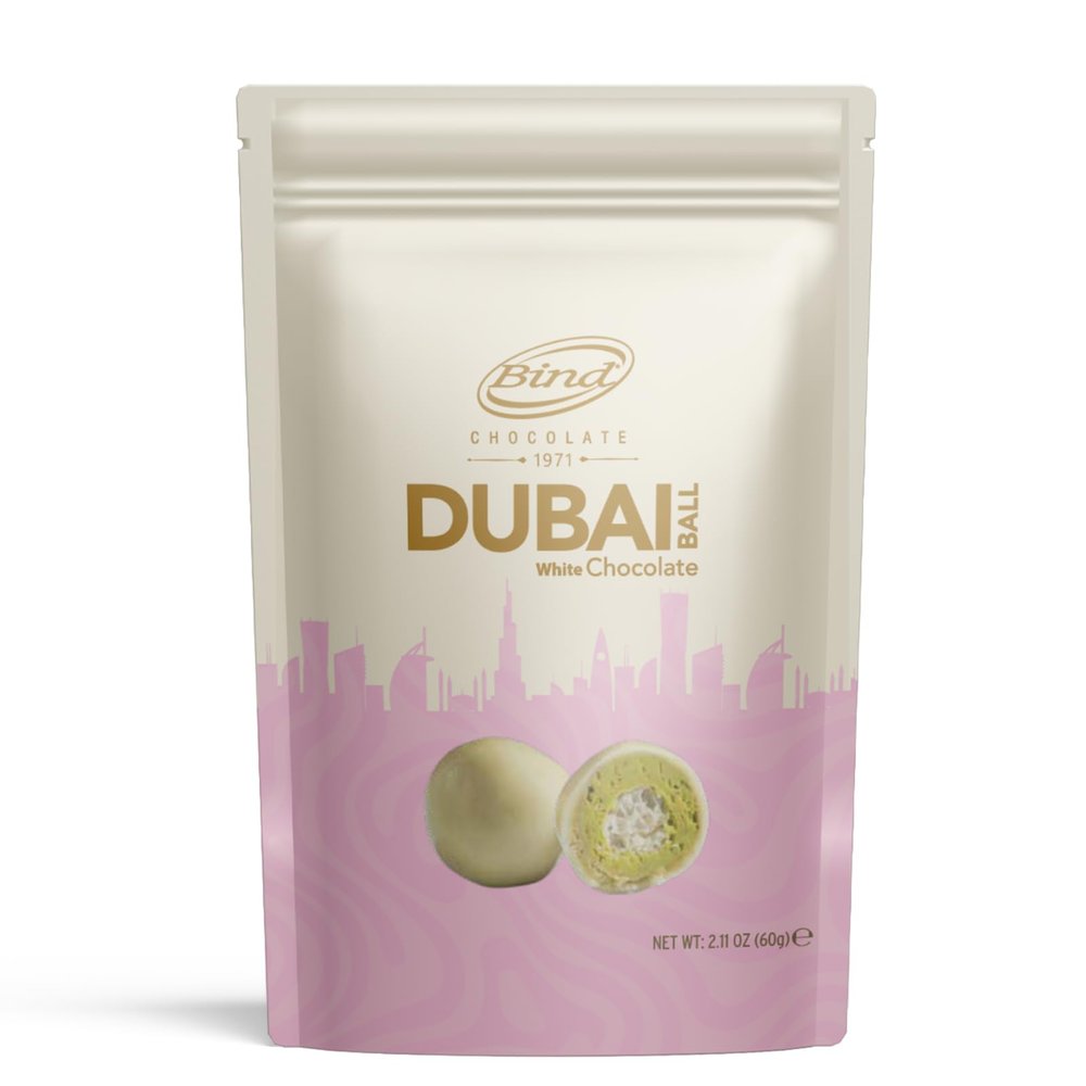 Life Plus Style Gourmet Bind Dubai Pistachio Kunafa Chocolate Balls Filled with Creamy Pistachio White Chocolate Candy Crispy Rice Puffed Gourmet Dessert Gift Variety Pack Gift for All 60g