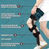 HNBYLMM Hand Fr-ee Knee Crutches for Adults, Adjustable Anti-Slip Leg Crutch, Assisted Walking Trainer, Max. Capacity 220 LBs, for Broken Ankle for Walking Leg Knee Injury Fracture Plantar Fasciitis view 3