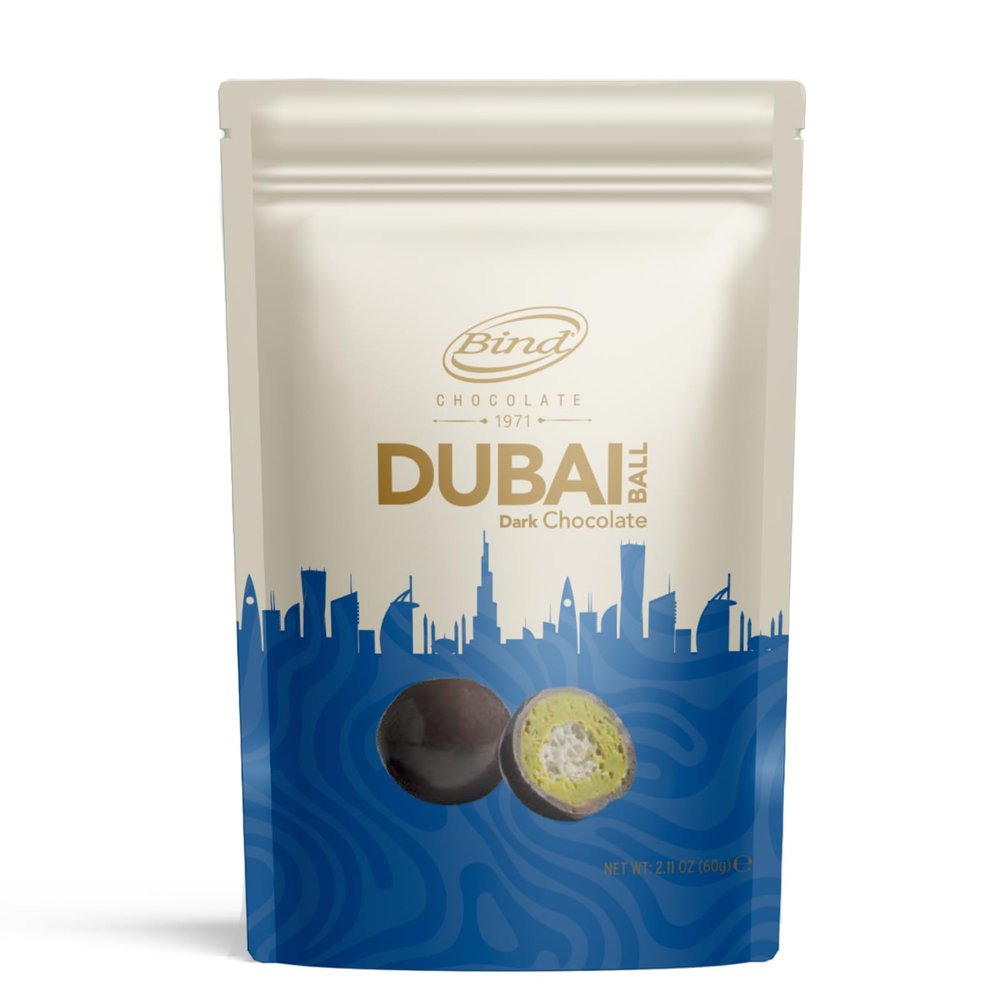 Life Plus Style Gourmet Bind Dubai Pistachio Kunafa Chocolate Balls Filled with Creamy Pistachio Dark Chocolate Candy Treats Crispy Rice Puffed Holiday Chocolates Gifts for Kids 60g