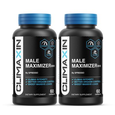 (2 Pack) Climaxin Capsules, Official Climaxin Optimizer Supplement with Premium Ingredients, All Natural Advanced Formula for Maximum Strength & Overall Wellness (120 Capsules)