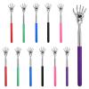 INJOYTEC 12 PCS Extendable Back Scratchers Ghost Hand, Portable Extendable Back Scratcher Stainless Steel Telescoping Massage Tools, Halloween Goodie Bag Stuffers Gifts for Women Men Adults view 1