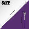 INJOYTEC 12 PCS Extendable Back Scratchers Ghost Hand, Portable Extendable Back Scratcher Stainless Steel Telescoping Massage Tools, Halloween Goodie Bag Stuffers Gifts for Women Men Adults view 2