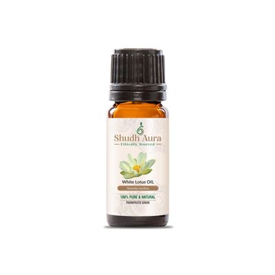 White Lotus Oil | 100% Pure, Undiluted and Natural | Therapeutic Grade Premium Essential Oils for Aromatherapy & Diffuser (30ML)