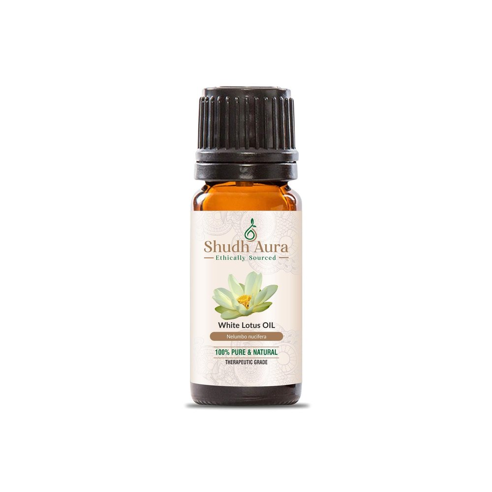 White Lotus Oil | 100% Pure, Undiluted and Natural | Therapeutic Grade Premium Essential Oils for Aromatherapy & Diffuser (30ML)