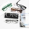 Eyekepper Pilot Reading Glasses for Men Women, Metalless Screwless Spring Hinges Readers, Black Frame, +3.50 view 2
