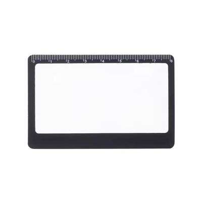 10pcs Reading Glass Lens Outdoor Focused Book Page Magnification Magnifier Sheet X3 Magnifying