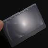 10pcs Reading Glass Lens Outdoor Focused Book Page Magnification Magnifier Sheet X3 Magnifying view 3