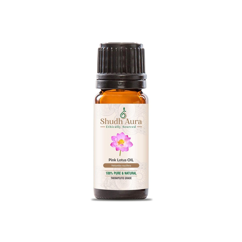 100% Pure Pink Lotus Essential Oil for Aromatherapy, Gifts, Diffusers, Home Care & DIY - 15 ML