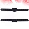 POPETPOP Ear Protective Mask Hooks Silicone Ear Saver Straps 5Pcs Set Black Flexible Rear Mask Hanging Hook view 4
