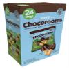 MEIJI Chocorooms Crispy Crackers - .75oz, Pack of 24 - Crunchy Pretzel Shell with Smooth Delicious Crme view 1