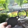10X 50mm Foldable Reading Mini Magnifiers Portable Jewelry Loupe Magnifying Glass view 3