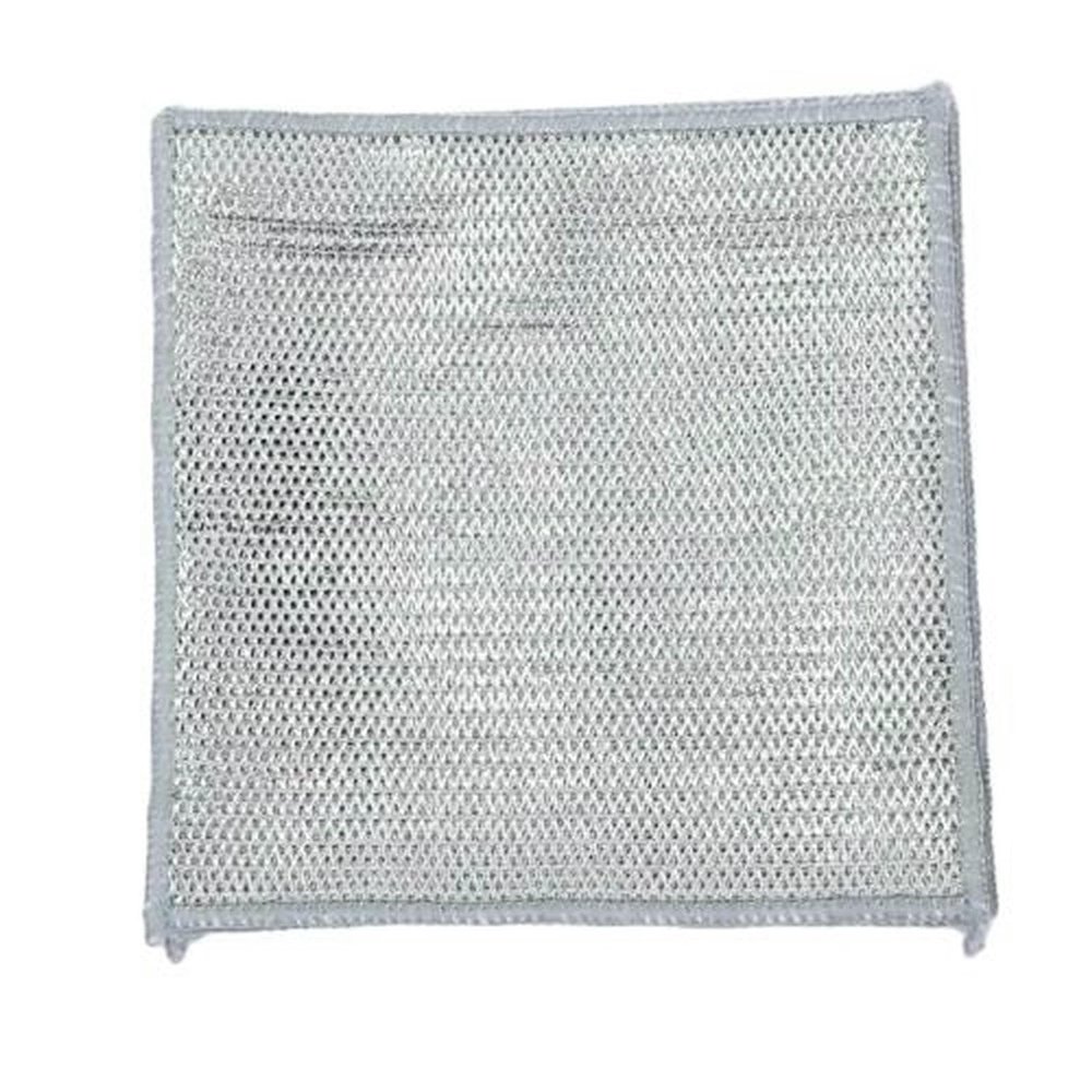 HUBGFEQ Double-Sided Stainless Steel Dishcloth Won't Scratch Kitchenware Powerful Degreasing Dishwashing Brush-20Pcs-Single-Sided