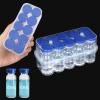 10ml Vial Peptide Storage Case 10-Slot Insulin & Peptide Organizer Bag for Fridge, Transparent Protector Box Holder for 1-3mL Glass Vials (Insulin, GLP-1, Peptides, Etc.) by WIBOND view 1