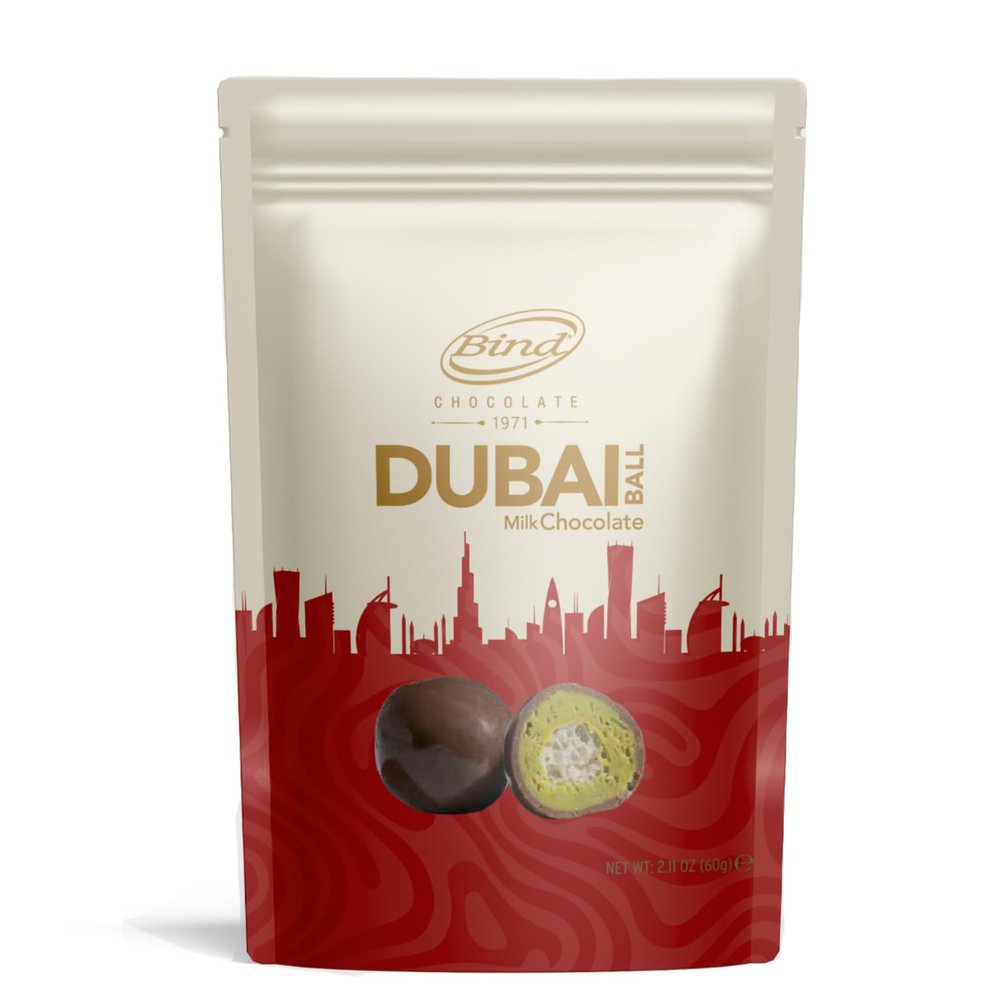 Life Plus Style Gourmet Bind Dubai Pistachio Chocolate Balls Filled with Pistachio Milk Chocolate Crispy Rice Puffed Product of Turkey Variety Packs & Gourmet Dessert Gifts for Special Occasions 60g