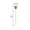 200PCS Football Wooden Cocktail Picks Sports Game Day Appetizer Fruits Sticks Toothpicks Cupcake Toppers Party Supplies Decorations view 4