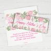 100 Pack Personalized Mothers Day Soft Roses Chocolate Candy Bar Wrappers For Moms Day Gifting, Church And Office Giveaways, DIY Favors & More (Candy Not Included) - Soft Roses view 1