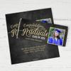 25 Pack Personalized Graduation Chocolate Candy Bar Wrapper Favors For DIY Favors, Party Gifts, Keepsakes & More - Congratulations Graduate (Candy Not Included) view 1