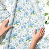 100Sheets Blue Hydrangea Flower Tissue Paper Hydrangea Butterfly Gifts Wrapping Paper DIY Art Wrap Tissue for Birthday Wedding Spring Party Decoration Supplies, 13.8 x 19.7 inches view 2