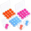 21 Pairs Ear Plugs for Sleeping, Reusable Silicone Ear Plugs Moldable EarPlugs for Snoring Blocking, Soft Noise Cancelling Earplug Sound Blocking EarPlugs with Case for Swimming Concert view 1