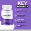 (2 Pack) Memotril Capsules - Official Memo Tril Advanced Brain Health Supplement Support Pills, All Natural Formula Memotril Vitamins For Overall Health & Wellness Reviews, 120 Capsules For 2 Months view 3