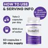 (2 Pack) Memotril Capsules - Official Memo Tril Advanced Brain Health Supplement Support Pills, All Natural Formula Memotril Vitamins For Overall Health & Wellness Reviews, 120 Capsules For 2 Months view 4
