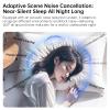 AOOJ 56dB Noise Canceling Earplgs for Sleeping, Pro Sleep Ear Plugs for Side Sleepers, Comfortable & Reusable, Block Snoring, Noise Reduction, Includes 3 Pairs (S/M/L) Black view 2