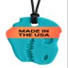 ARK Dino-Bite, Chew Necklaces for Sensory Kids and Adults, Oral Fidget for Autism, ADHD, SPD, Anxiety, Medical-Grade Sensory Chew Necklace, XT, Firm, Teal view 1