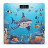 Fish Ocean Theme Scale for Body Weight Smart Scales Digital Bathroom Scale High Precision Weighing Scales with Large Display Weighing Machine for People view 1