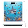 Fish Ocean Theme Scale for Body Weight Smart Scales Digital Bathroom Scale High Precision Weighing Scales with Large Display Weighing Machine for People view 2
